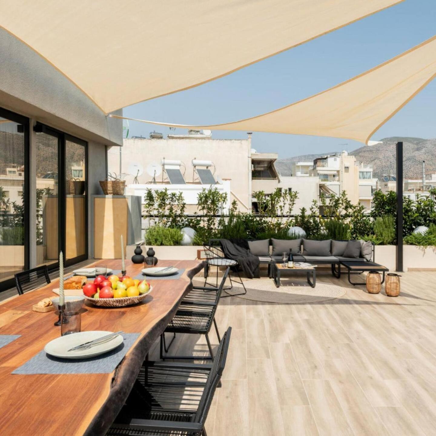 5Bd Luxury Penthouse With Sea View Lejlighed Athen Eksteriør billede