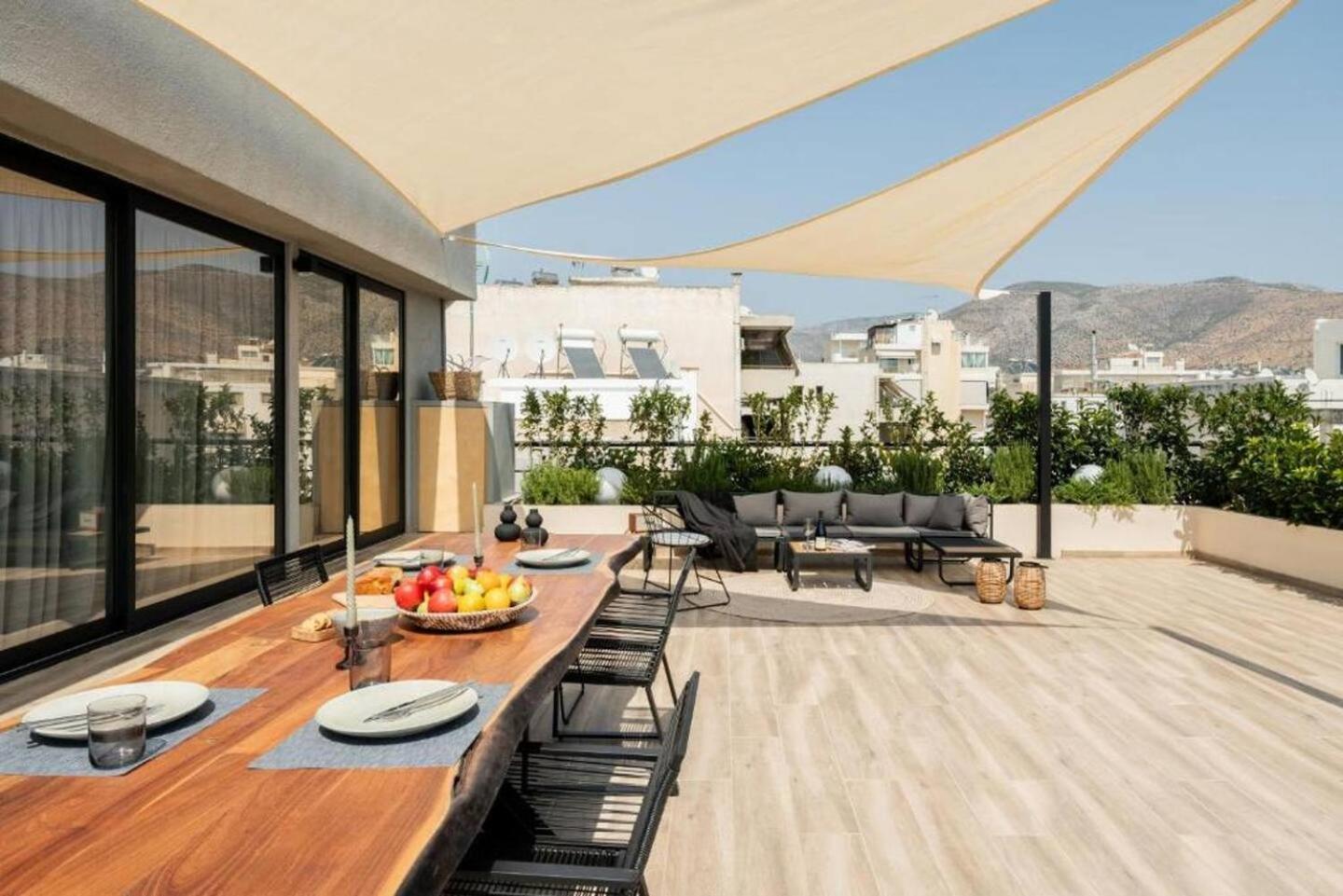 5Bd Luxury Penthouse With Sea View Lejlighed Athen Eksteriør billede