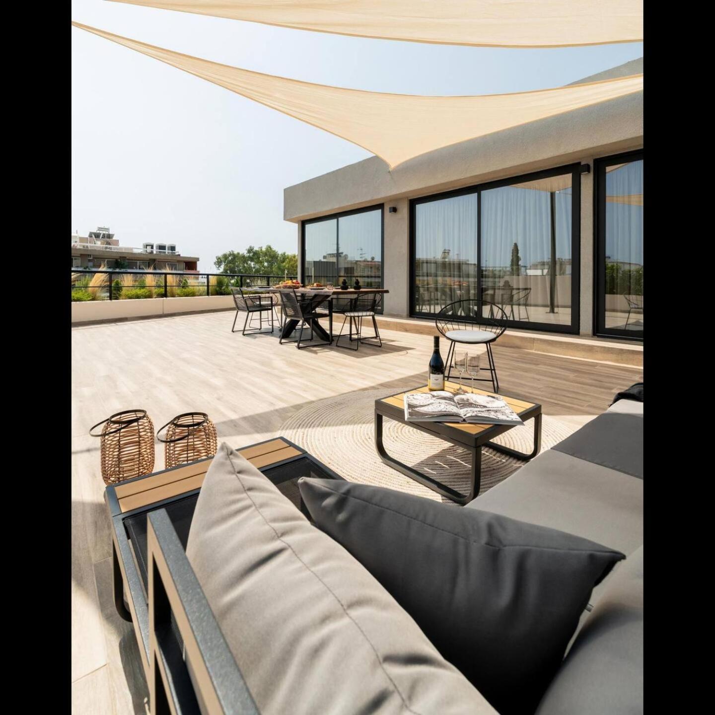 5Bd Luxury Penthouse With Sea View Lejlighed Athen Eksteriør billede